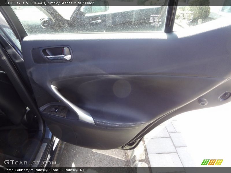 Smoky Granite Mica / Black 2010 Lexus IS 250 AWD