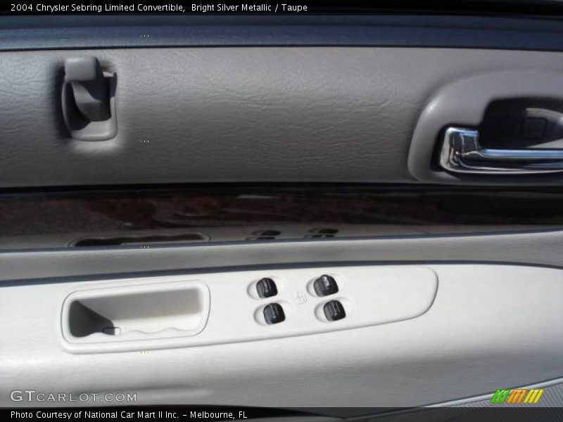 Bright Silver Metallic / Taupe 2004 Chrysler Sebring Limited Convertible