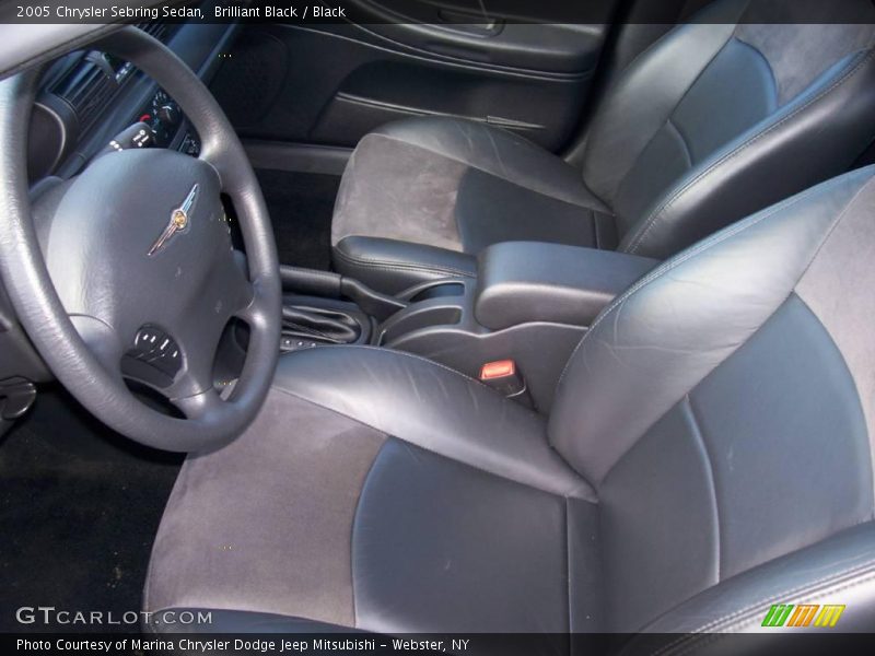 Brilliant Black / Black 2005 Chrysler Sebring Sedan