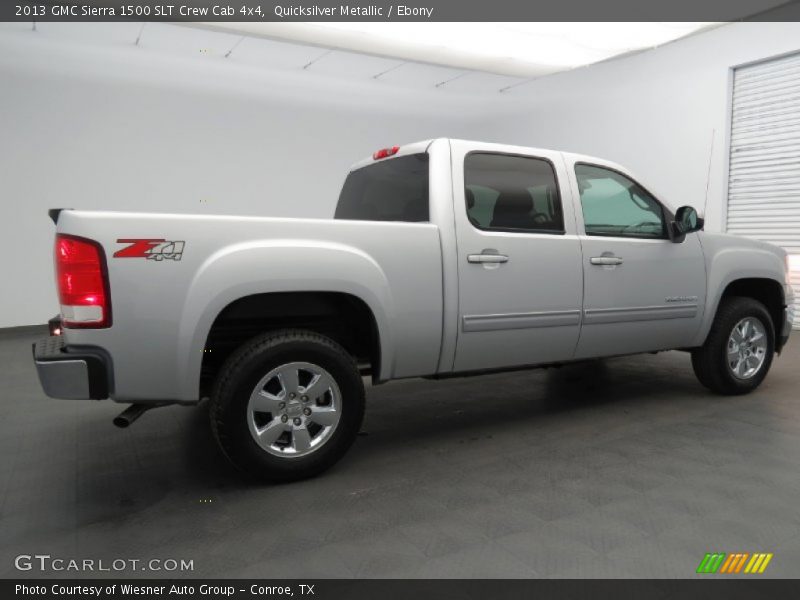 Quicksilver Metallic / Ebony 2013 GMC Sierra 1500 SLT Crew Cab 4x4