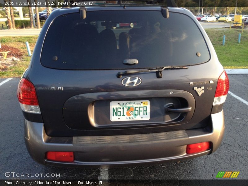 Pewter Gray / Gray 2005 Hyundai Santa Fe GLS