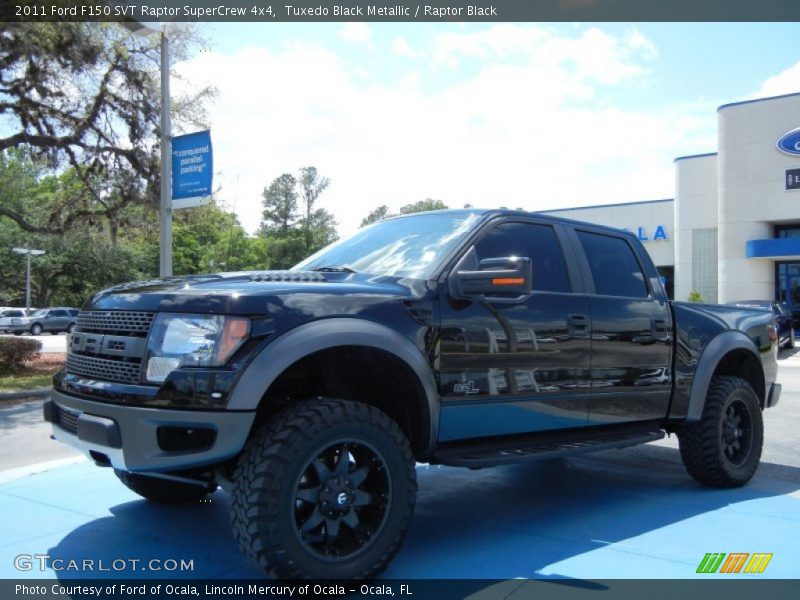 Tuxedo Black Metallic / Raptor Black 2011 Ford F150 SVT Raptor SuperCrew 4x4