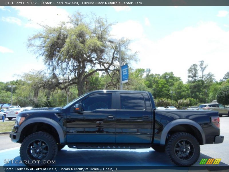 Tuxedo Black Metallic / Raptor Black 2011 Ford F150 SVT Raptor SuperCrew 4x4