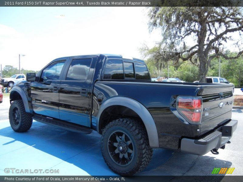  2011 F150 SVT Raptor SuperCrew 4x4 Tuxedo Black Metallic