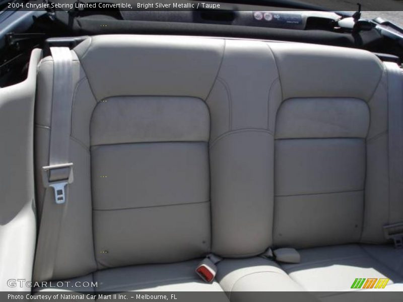 Bright Silver Metallic / Taupe 2004 Chrysler Sebring Limited Convertible