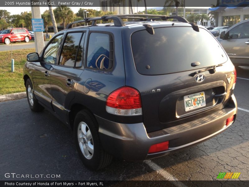Pewter Gray / Gray 2005 Hyundai Santa Fe GLS