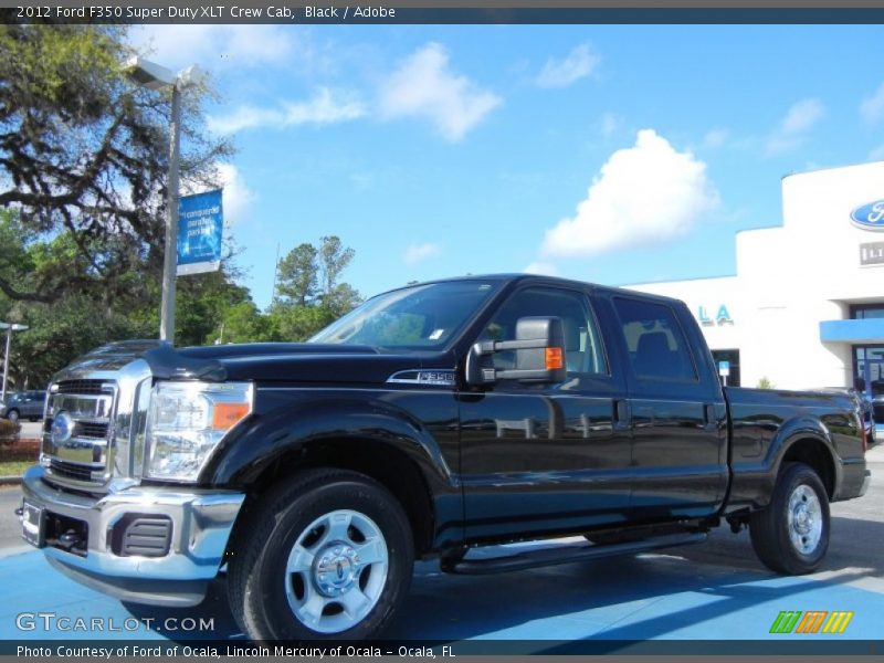 Black / Adobe 2012 Ford F350 Super Duty XLT Crew Cab