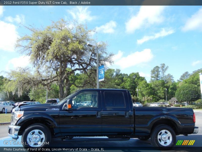 Black / Adobe 2012 Ford F350 Super Duty XLT Crew Cab