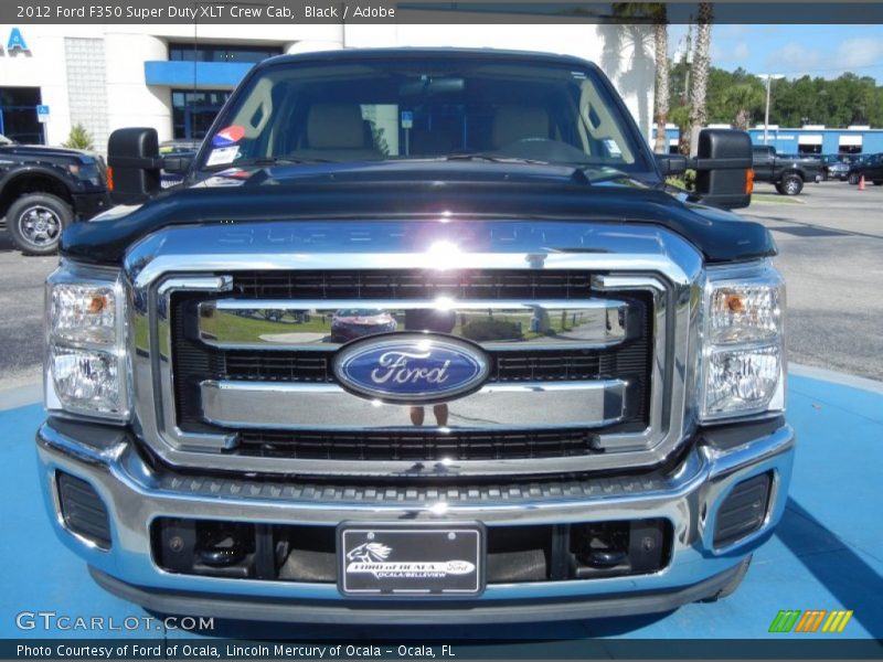 Black / Adobe 2012 Ford F350 Super Duty XLT Crew Cab