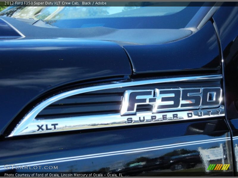 Black / Adobe 2012 Ford F350 Super Duty XLT Crew Cab