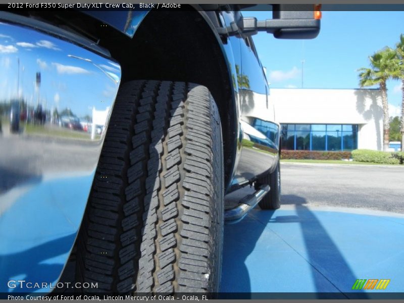 Black / Adobe 2012 Ford F350 Super Duty XLT Crew Cab