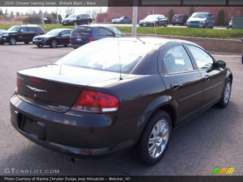 Brilliant Black / Black 2005 Chrysler Sebring Sedan