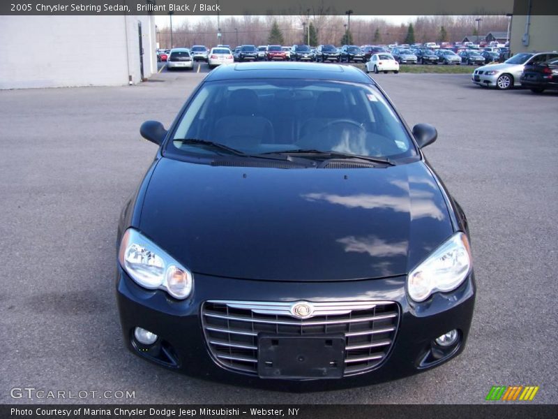 Brilliant Black / Black 2005 Chrysler Sebring Sedan