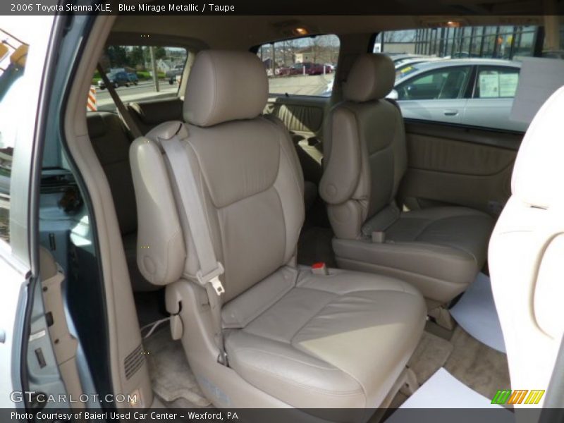 Blue Mirage Metallic / Taupe 2006 Toyota Sienna XLE