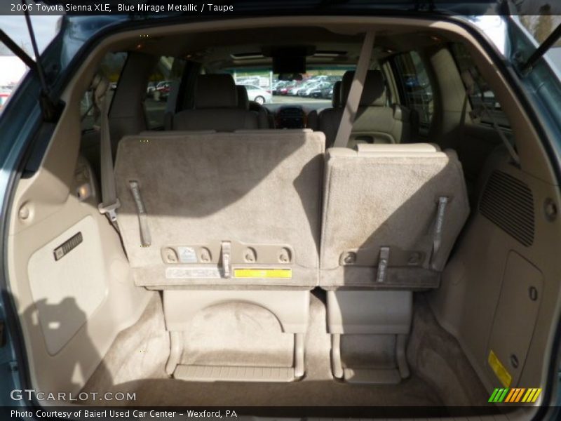 Blue Mirage Metallic / Taupe 2006 Toyota Sienna XLE