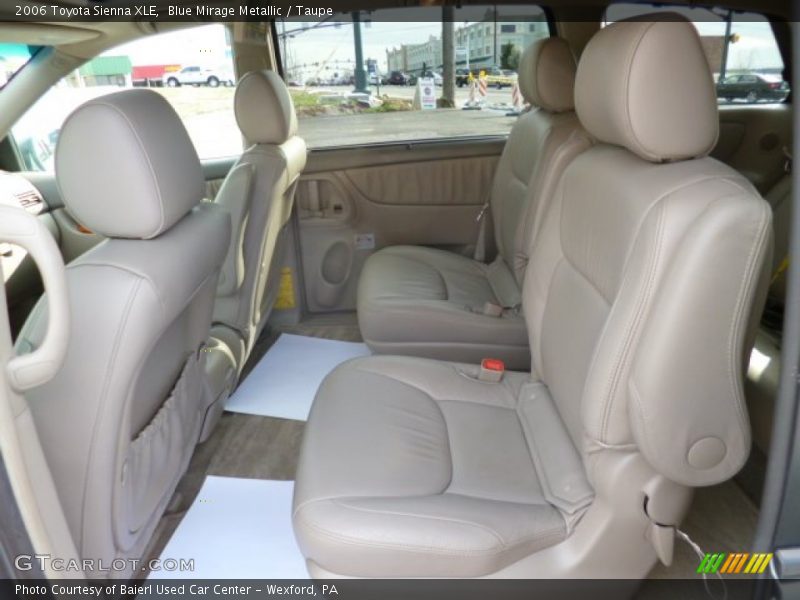 Blue Mirage Metallic / Taupe 2006 Toyota Sienna XLE