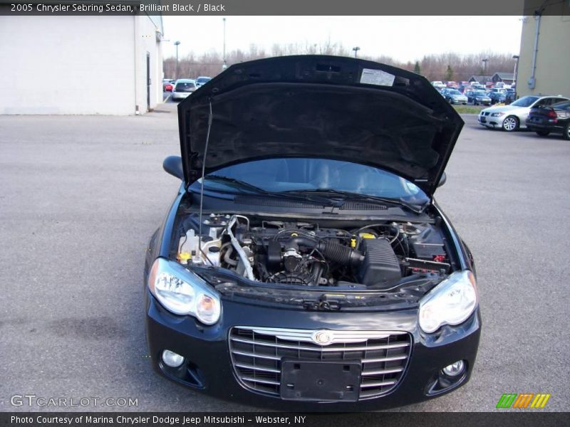 Brilliant Black / Black 2005 Chrysler Sebring Sedan