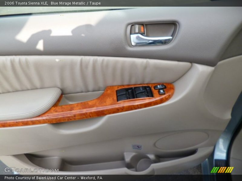Blue Mirage Metallic / Taupe 2006 Toyota Sienna XLE