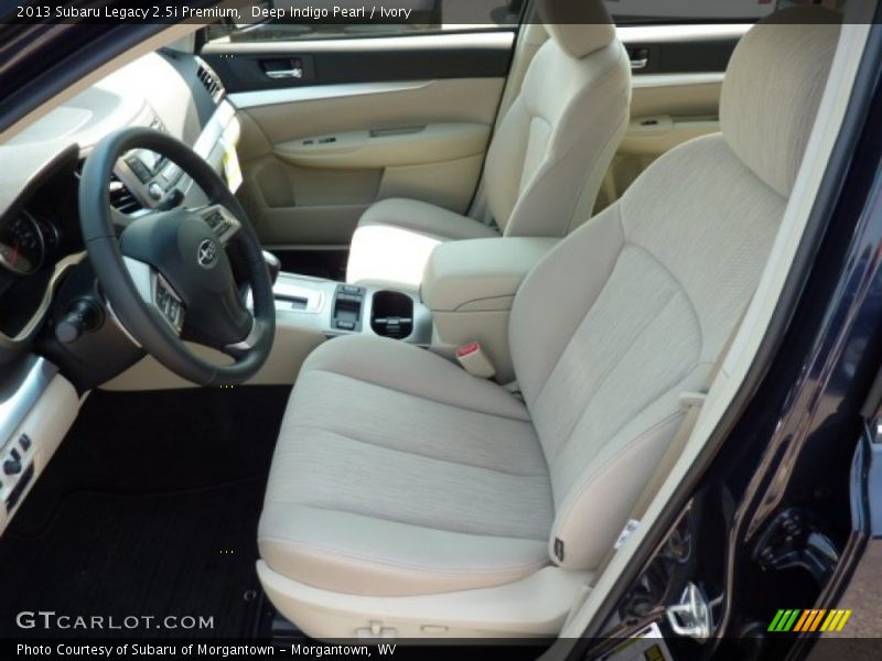 Deep Indigo Pearl / Ivory 2013 Subaru Legacy 2.5i Premium