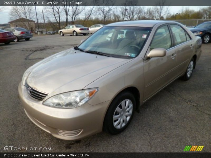 Desert Sand Mica / Taupe 2005 Toyota Camry LE