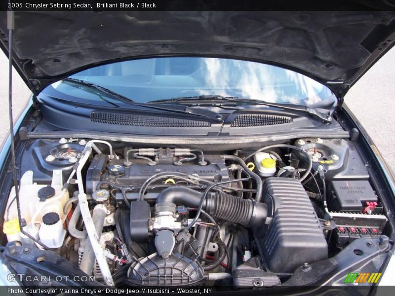 Brilliant Black / Black 2005 Chrysler Sebring Sedan