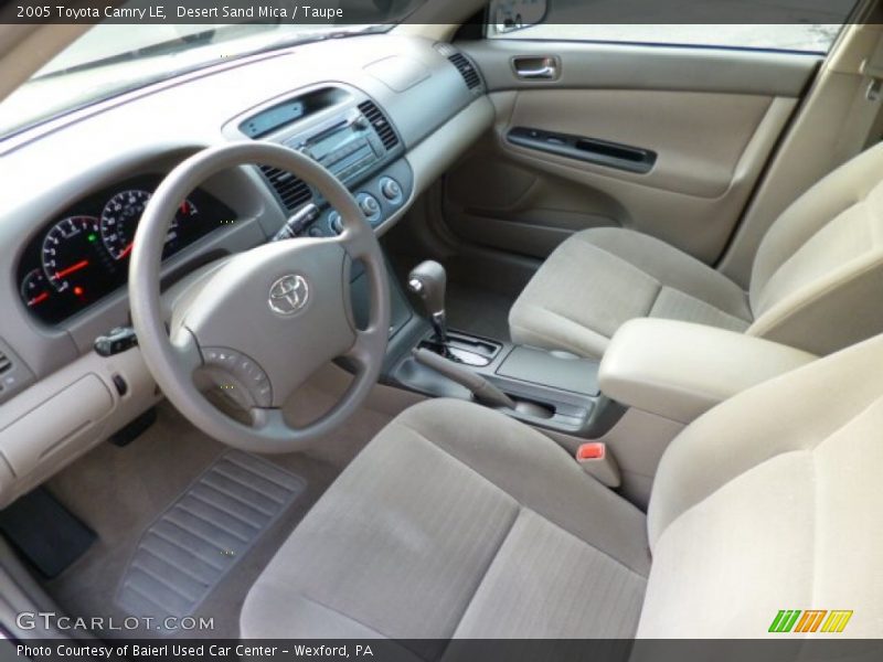 Desert Sand Mica / Taupe 2005 Toyota Camry LE