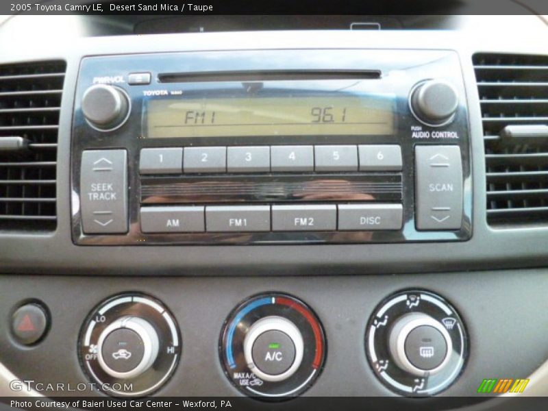 Desert Sand Mica / Taupe 2005 Toyota Camry LE
