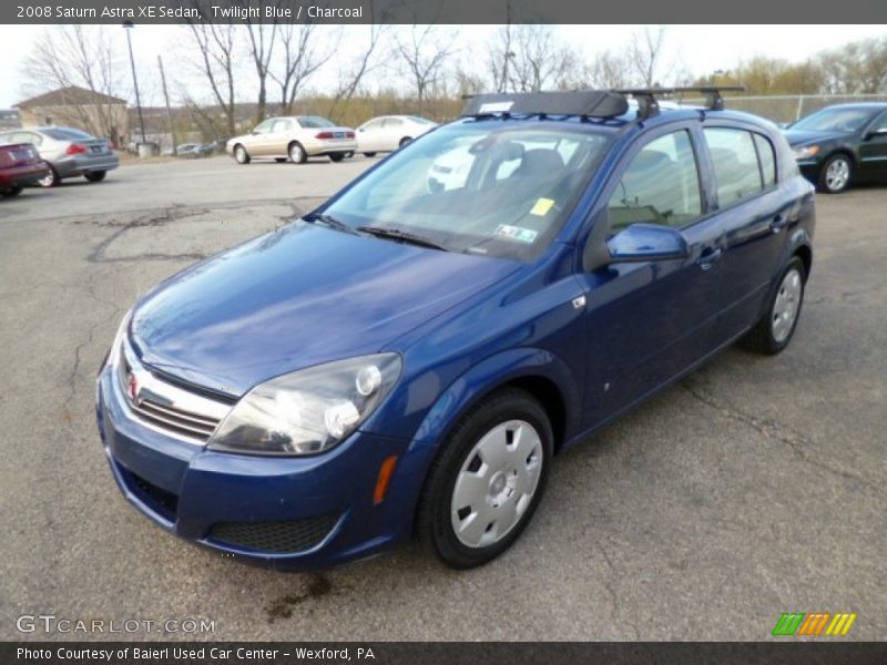 Twilight Blue / Charcoal 2008 Saturn Astra XE Sedan
