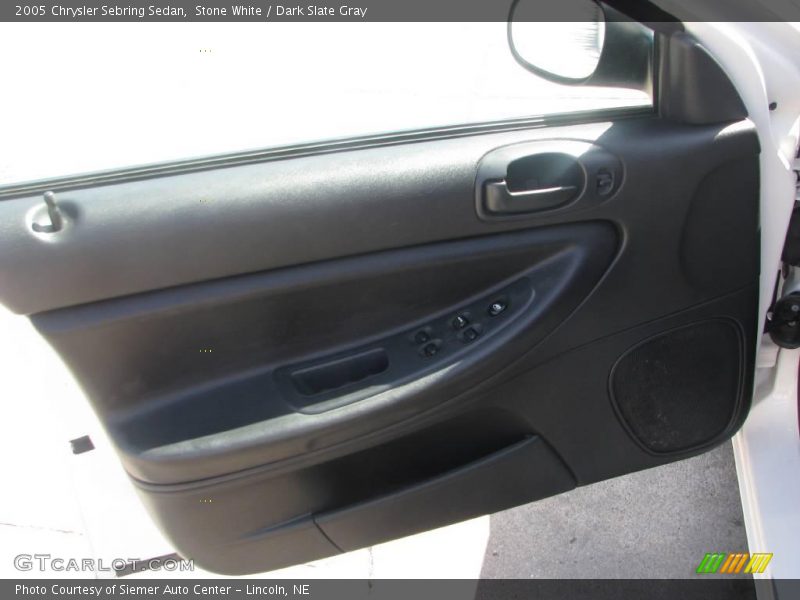 Stone White / Dark Slate Gray 2005 Chrysler Sebring Sedan