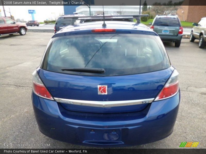 Twilight Blue / Charcoal 2008 Saturn Astra XE Sedan