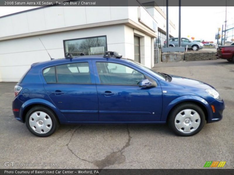 Twilight Blue / Charcoal 2008 Saturn Astra XE Sedan