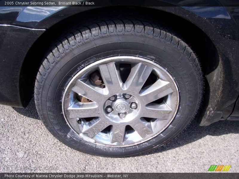 Brilliant Black / Black 2005 Chrysler Sebring Sedan