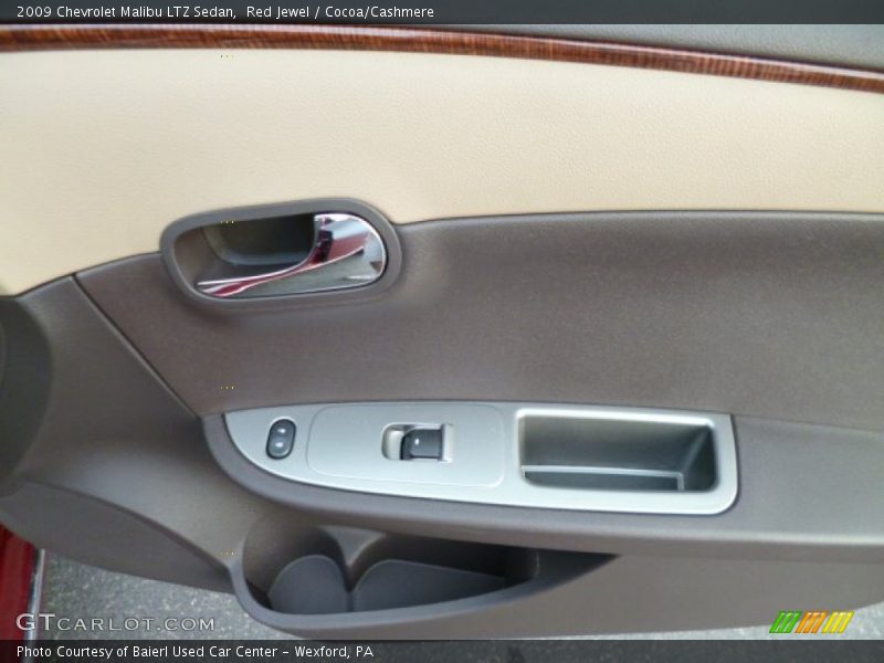 Red Jewel / Cocoa/Cashmere 2009 Chevrolet Malibu LTZ Sedan