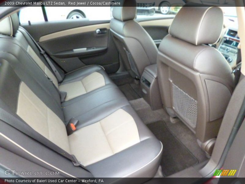 Red Jewel / Cocoa/Cashmere 2009 Chevrolet Malibu LTZ Sedan
