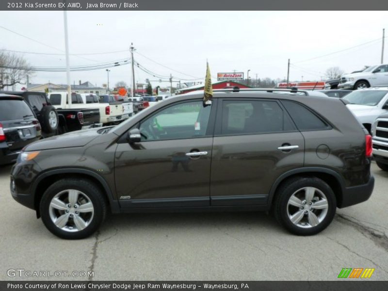 Java Brown / Black 2012 Kia Sorento EX AWD