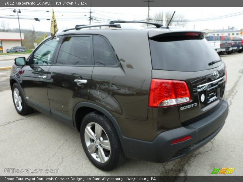 Java Brown / Black 2012 Kia Sorento EX AWD