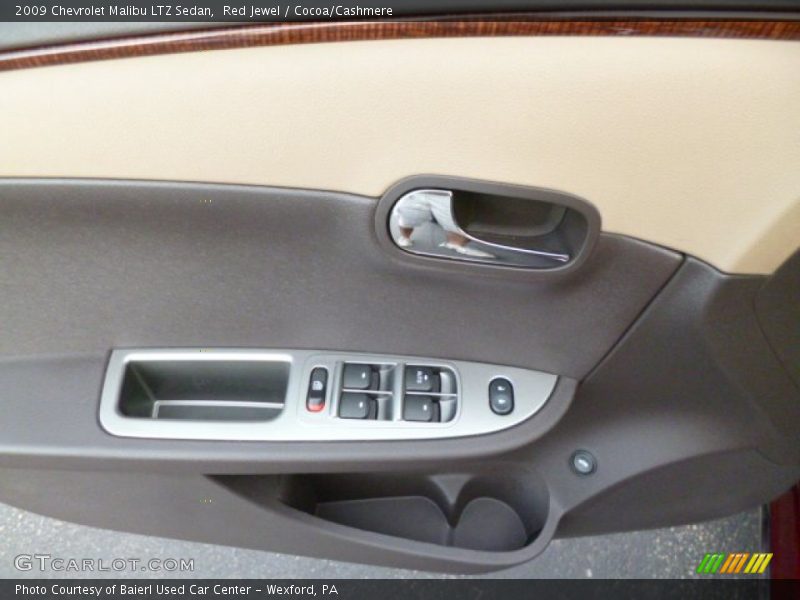 Red Jewel / Cocoa/Cashmere 2009 Chevrolet Malibu LTZ Sedan