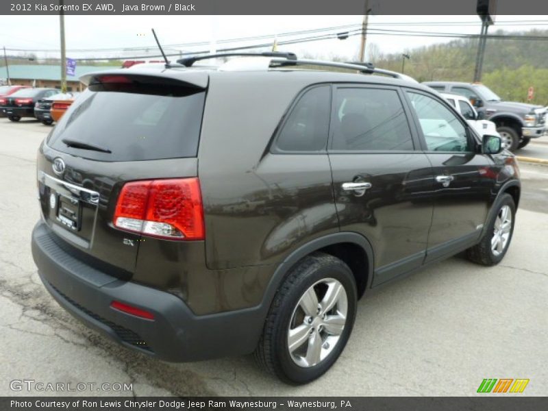 Java Brown / Black 2012 Kia Sorento EX AWD