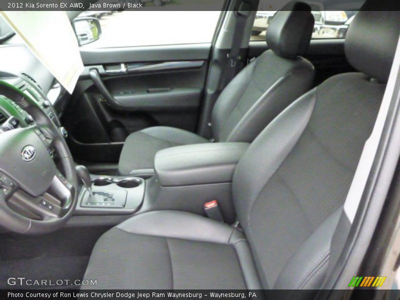 Java Brown / Black 2012 Kia Sorento EX AWD