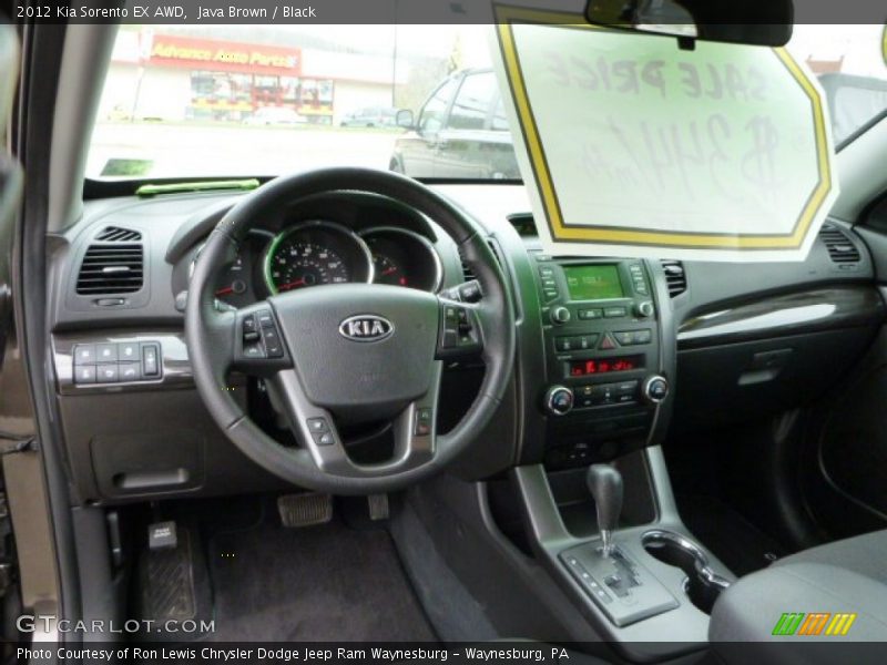 Java Brown / Black 2012 Kia Sorento EX AWD