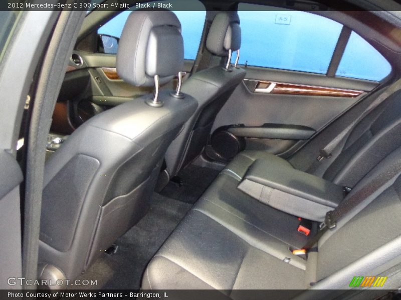 Black / Black 2012 Mercedes-Benz C 300 Sport 4Matic
