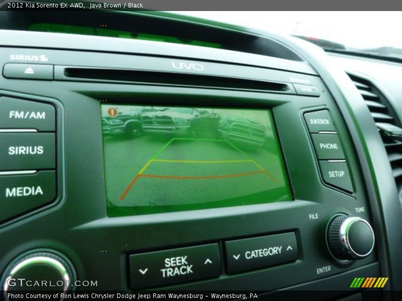 Java Brown / Black 2012 Kia Sorento EX AWD