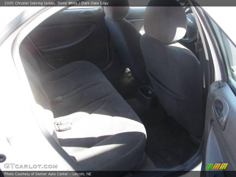 Stone White / Dark Slate Gray 2005 Chrysler Sebring Sedan