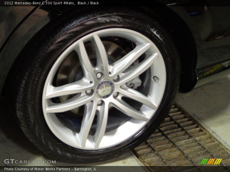 Black / Black 2012 Mercedes-Benz C 300 Sport 4Matic