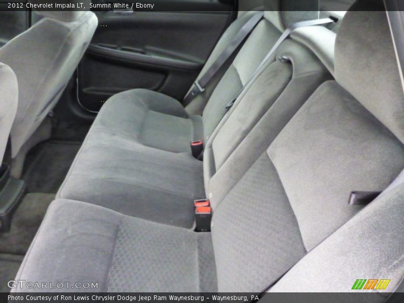 Summit White / Ebony 2012 Chevrolet Impala LT