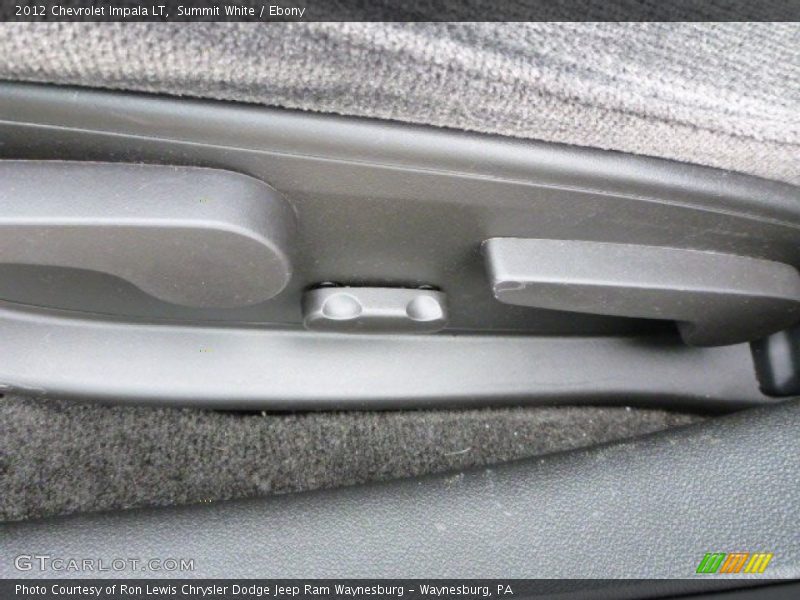 Summit White / Ebony 2012 Chevrolet Impala LT