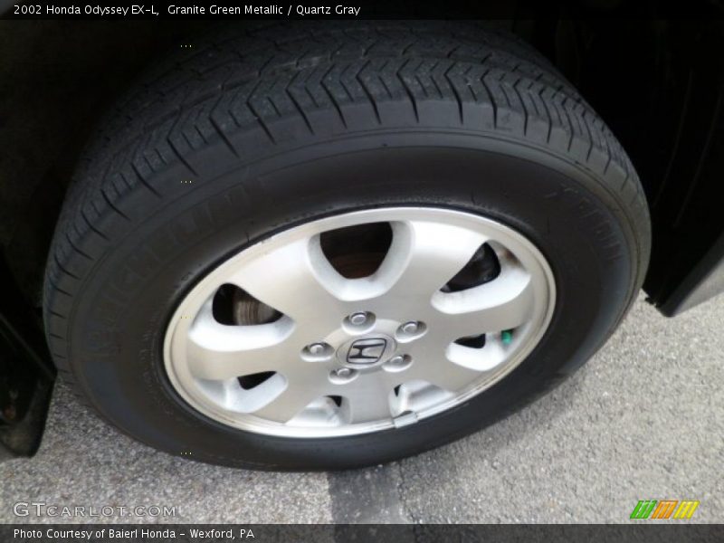 Granite Green Metallic / Quartz Gray 2002 Honda Odyssey EX-L