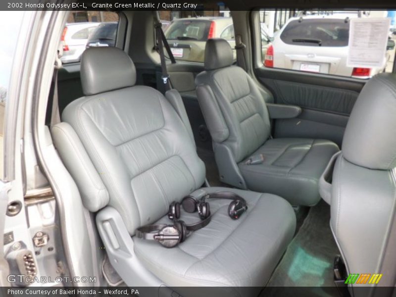 Granite Green Metallic / Quartz Gray 2002 Honda Odyssey EX-L