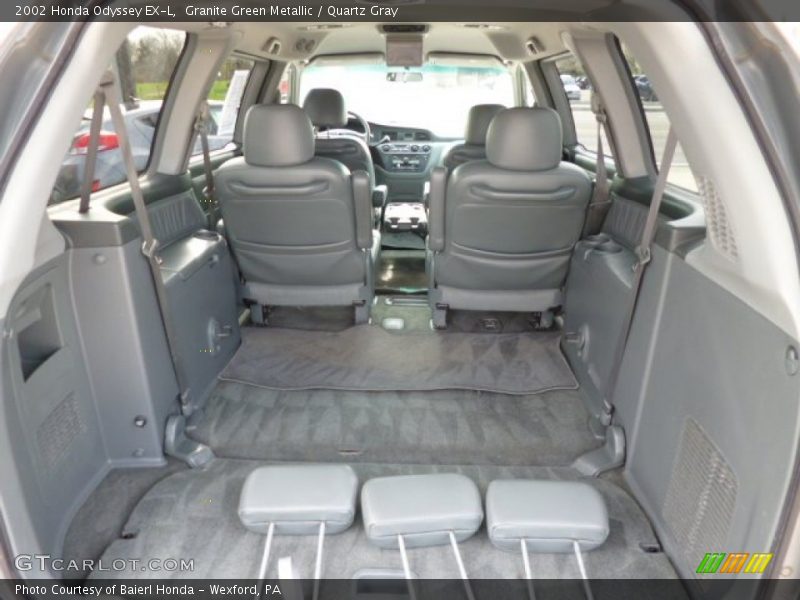 Granite Green Metallic / Quartz Gray 2002 Honda Odyssey EX-L