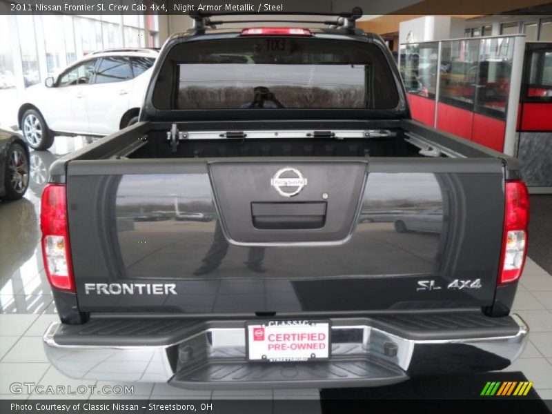 Night Armor Metallic / Steel 2011 Nissan Frontier SL Crew Cab 4x4